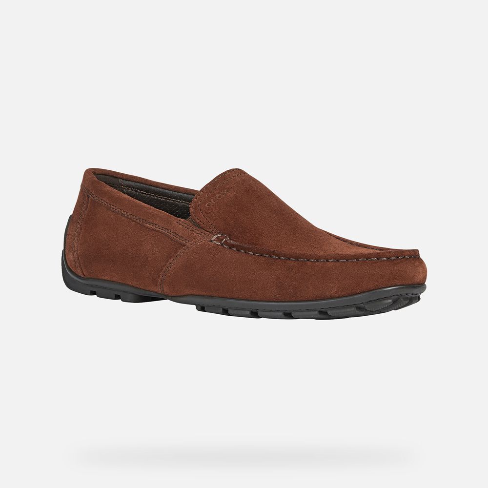 Geox Loafers Dark Brown Moner - Geox Mens Shoes - DEINLS563